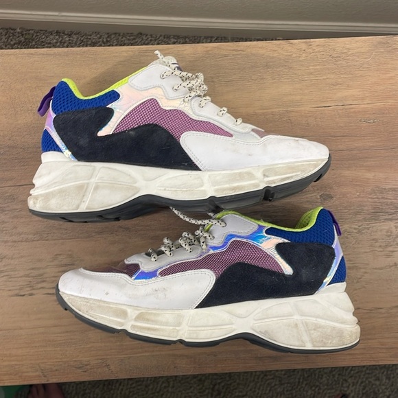 GAELLE PARIS  Multicolor Gaëlle Paris Sneakers Chunky Dad Shoes - Picture 3 of 7